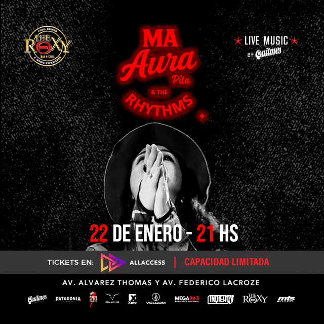 MA AURA PITA & THE RHYTHM en The Roxy Bar & Grill