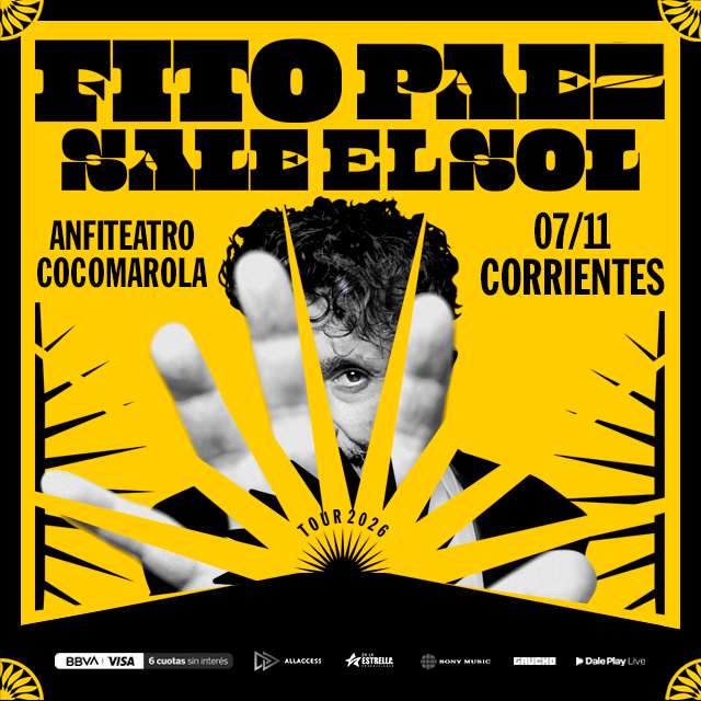 Fito Paez | En Corrientes en Anfiteatro Cocomarola