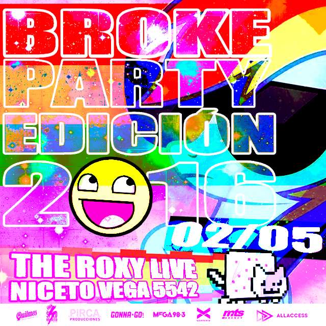 BROKE PARTY - ESPECIAL 2016 en The Roxy Live