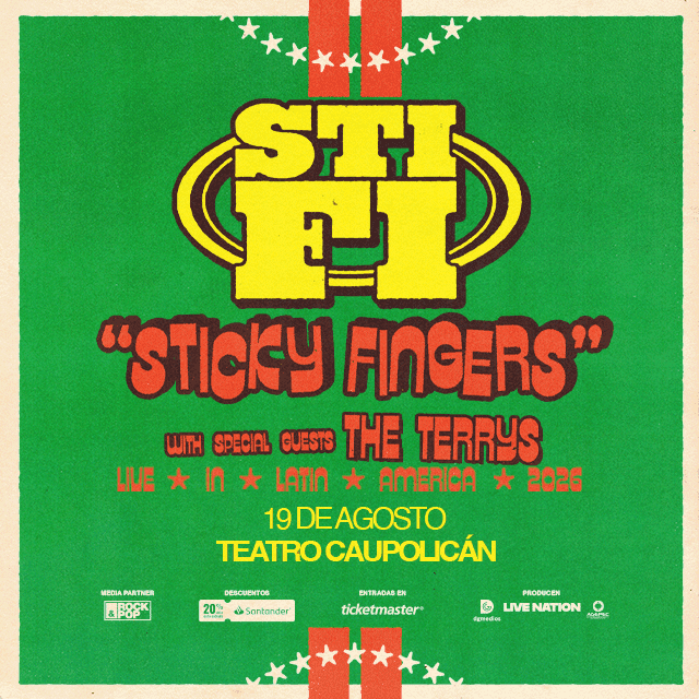 Sticky Fingers en Teatro Caupolicán
