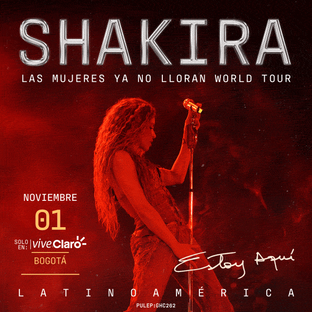 SHAKIRA BOGOTÁ en VIVE CLARO DISTRITO CULTURAL