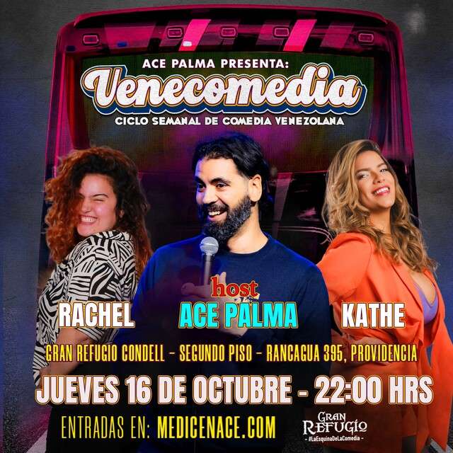 Venecomedia en Gran Refugio Barrio Italia