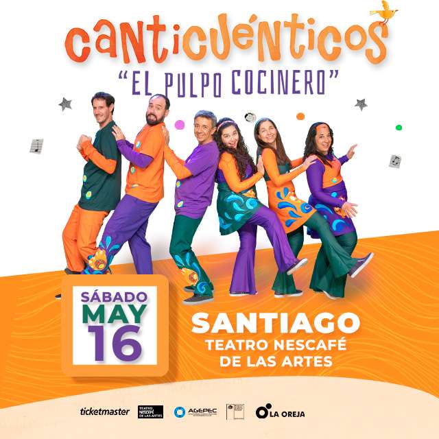 Canticuénticos - El Pulpo Cocinero - 16 de Mayo 2026
