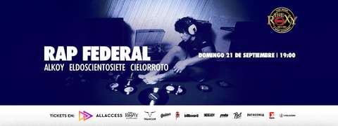 RAP FEDERAL - ALKOY - ELDOSCIENTOSIETE - CIELORROTO