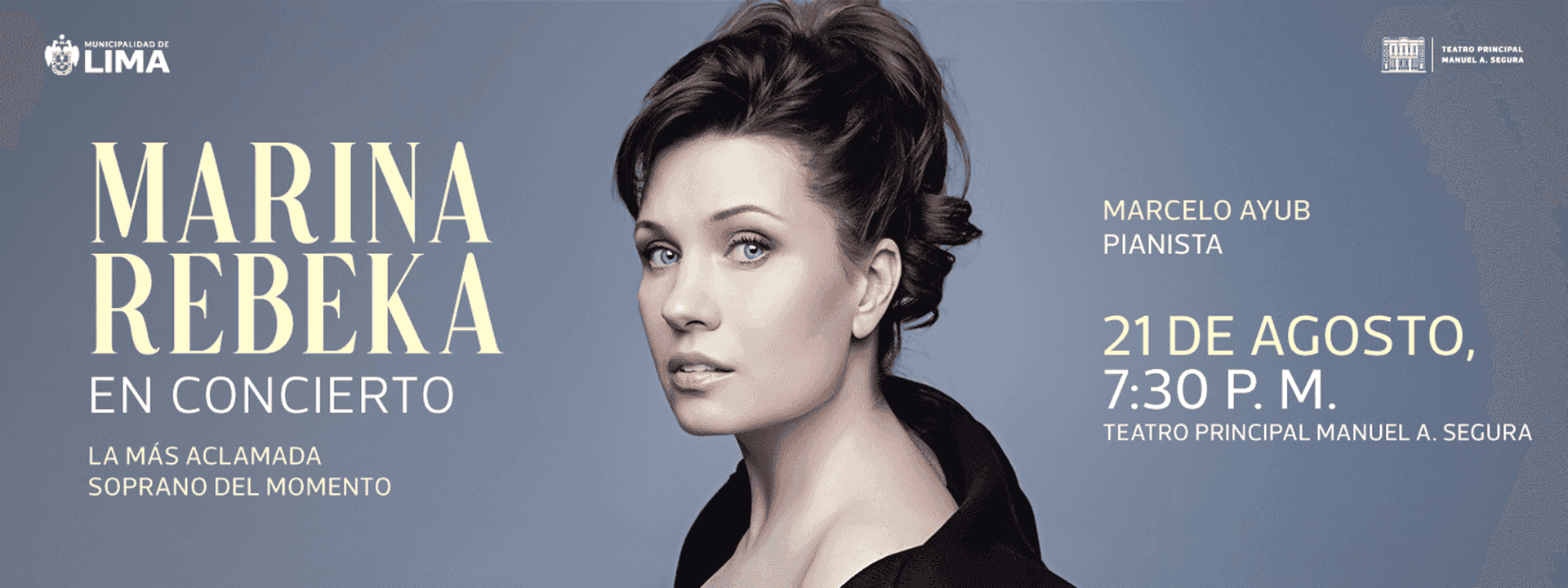 Concierto Marina Rebeka / Piano