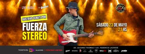 GUSTAVO CERATI POR FUERZA STEREO