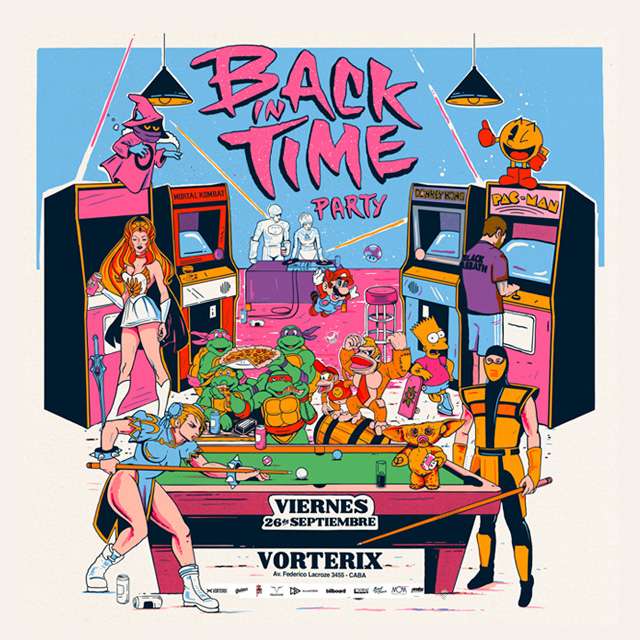BACK IN TIME PARTY - 26 de Septiembre