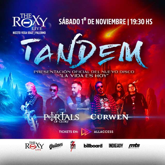 TANDEM PRESENTA SU NUEVO DISCO - 1 de Noviembre