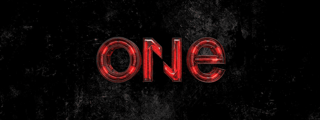 One