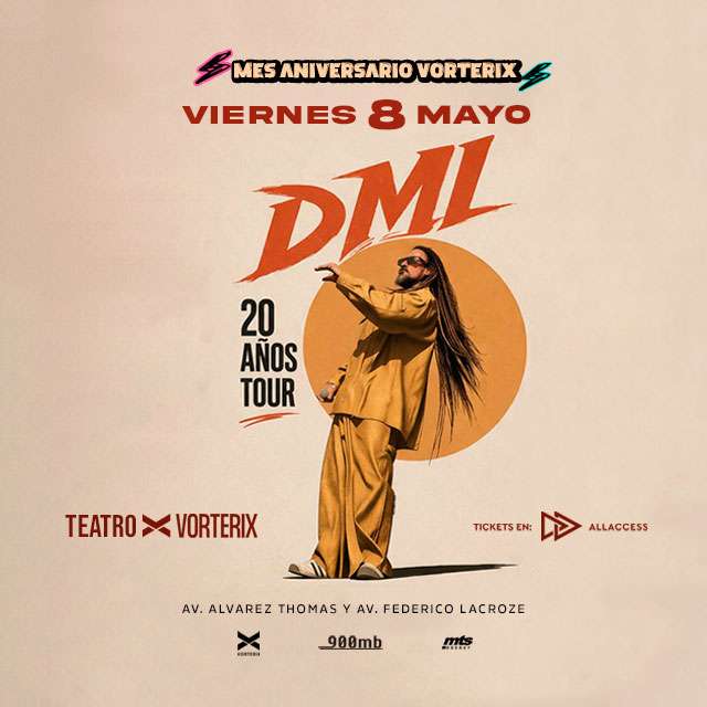 DREAD MAR I - 20 AÑOS - ANIVERSARIO VORTERIX - Viernes 8 de Mayo 2026