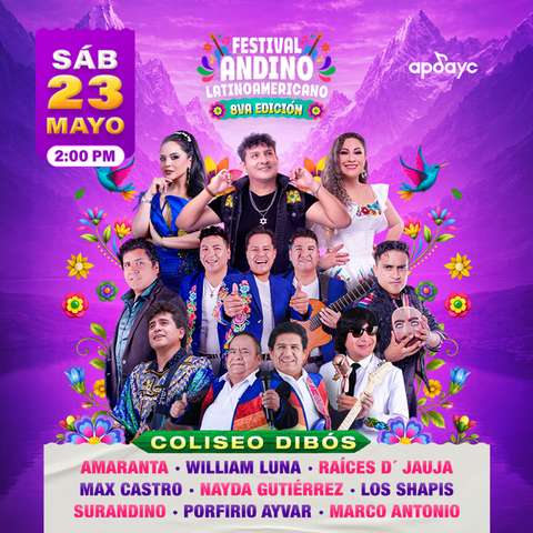 Festival Andino Latinoamericano 8va. Edición