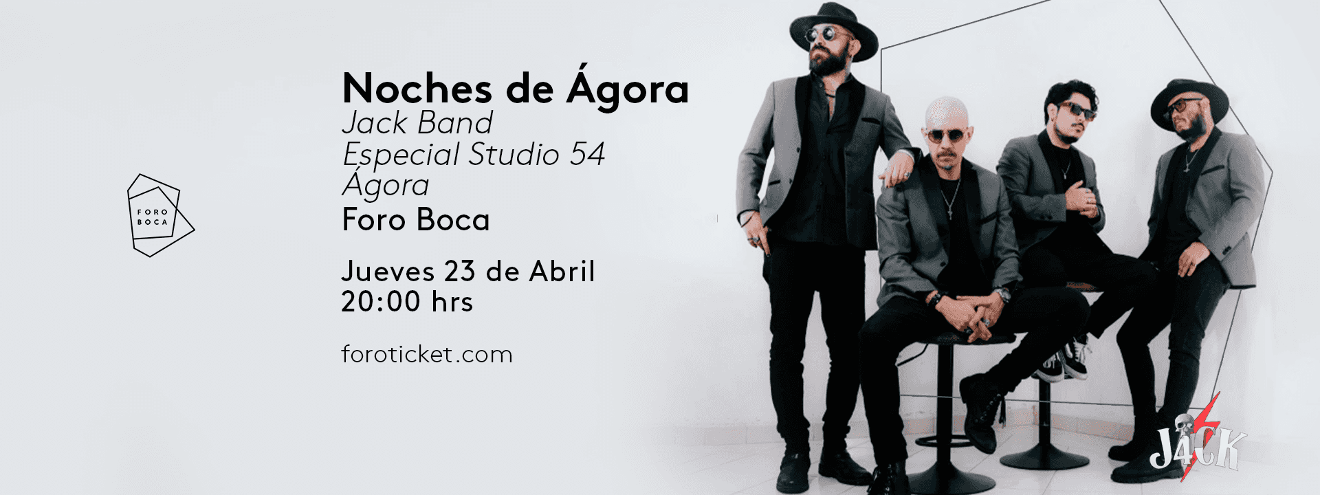 J4ck Band | Noches de Ágora