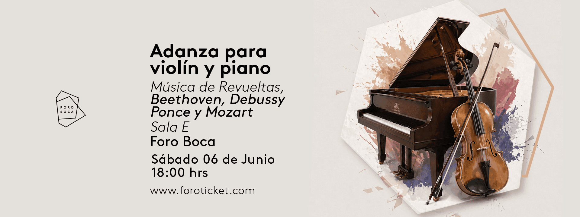 Andanza para violín y piano