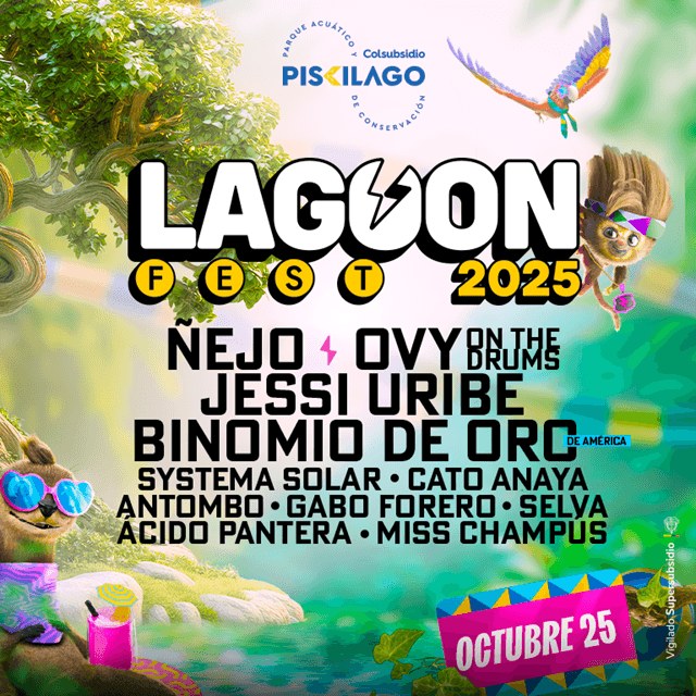 Lagoon Fest 2025 en Piscilago