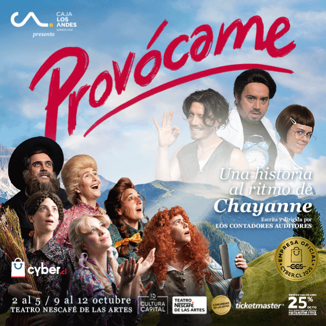 Provócame en Teatro NESCAFÉ de las Artes