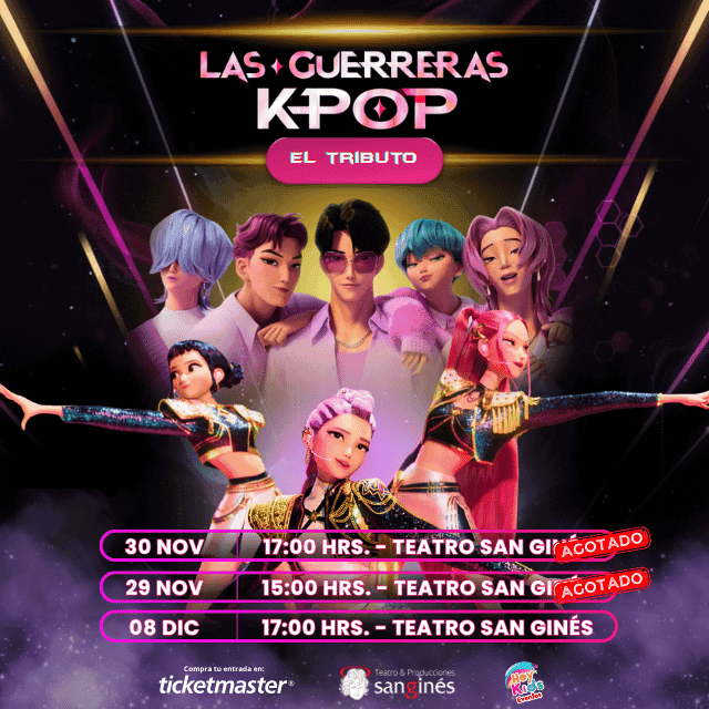 Las Guerreras del K-POP - El Tributo en Teatro San Ginés