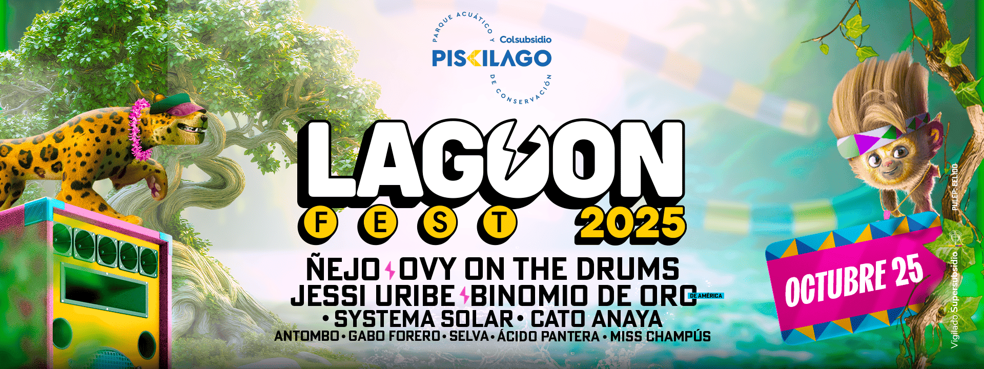 Lagoon Fest 2025 | Venta Afiliados - 25 de Octubre