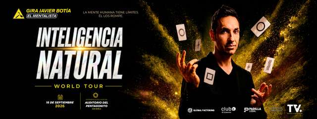 Gira Javier Botía El Mentalista Inteligencia Natural World Tour
