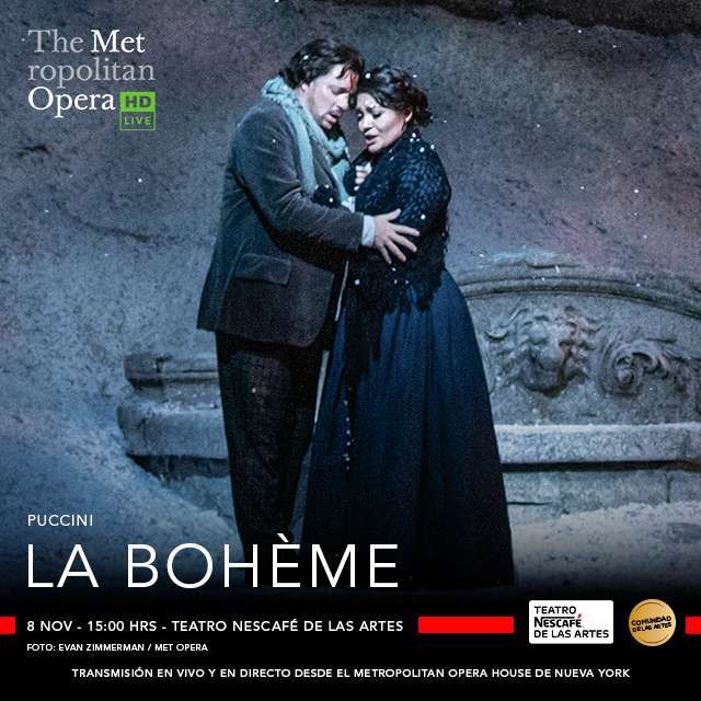 La Boheme - Metropolitan Opera Live en Teatro NESCAFÉ de las Artes