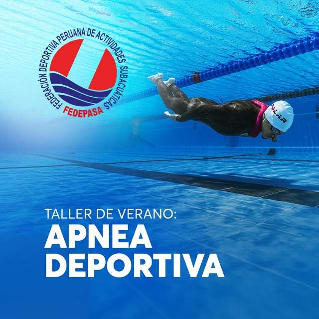 Taller de Natación Apnea Deportiva
