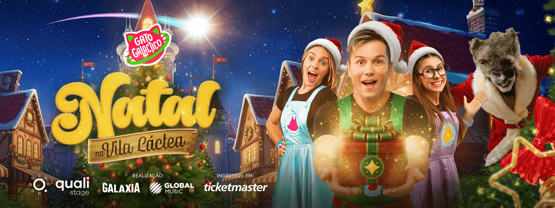 Gato Galactico no Qualistage em Rio de Janeiro