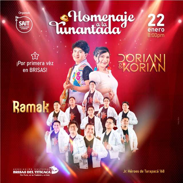 Homenaje a la Tunantada: Dorian & Korian Junto con Ramak