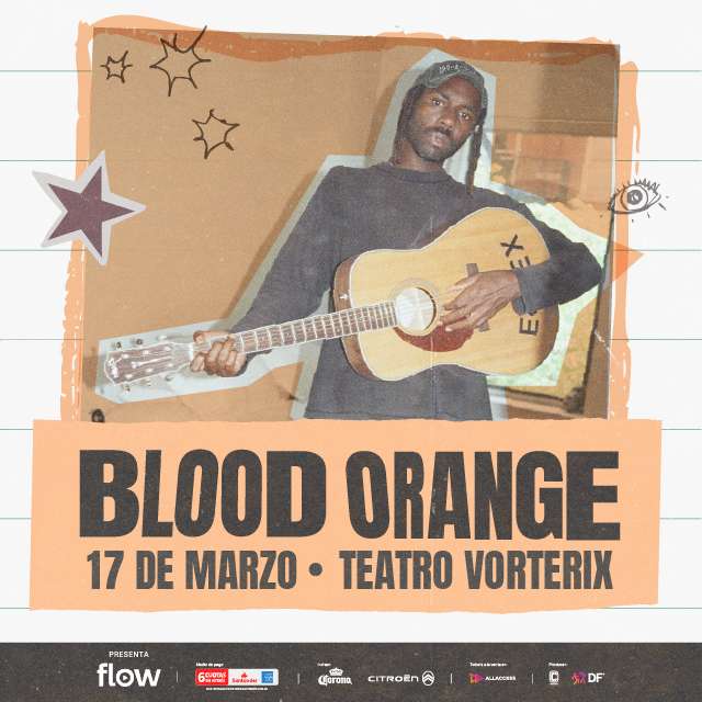 BLOOD ORANGE en Teatro Vorterix