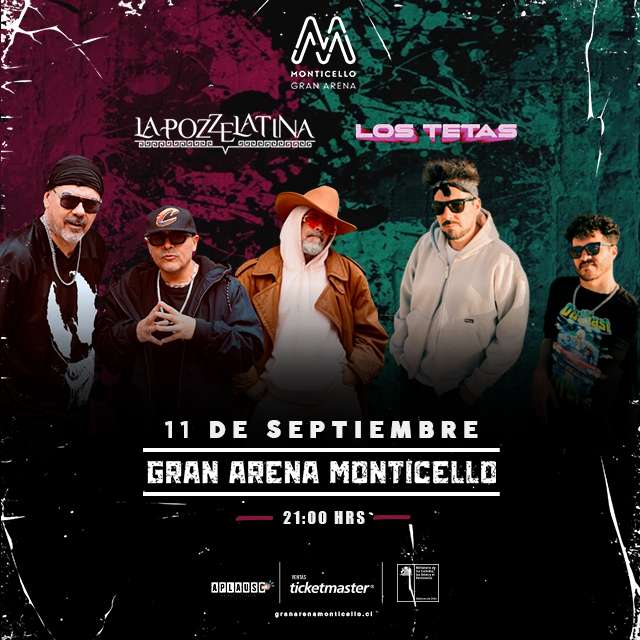 La Pozze Latina & Los Tetas - 11 de Septiembre 2026