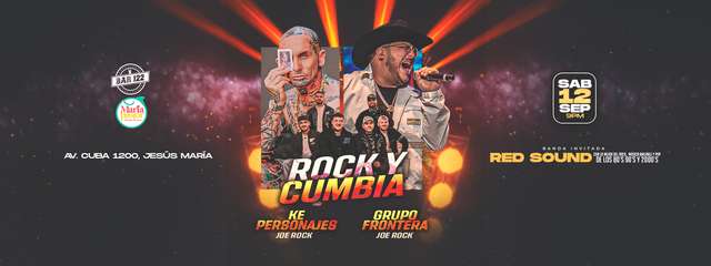 Rock y Cumbia- 12 de Setiembre