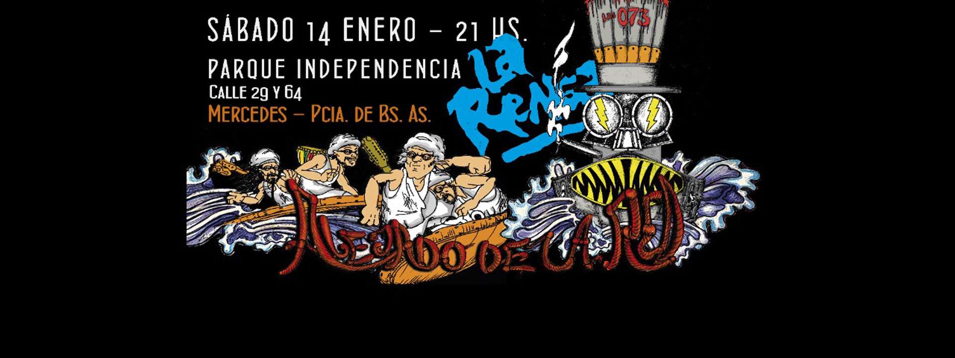 La Renga en Mercedes 14/01/2023