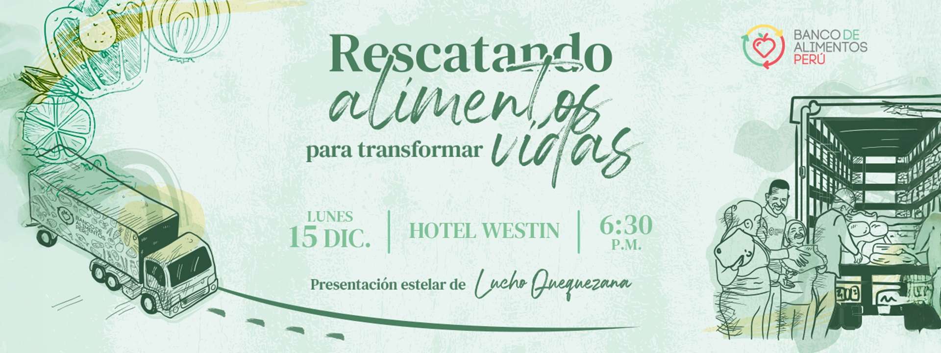 Cena Solidaria “Rescatando Alimentos para transformar vidas”