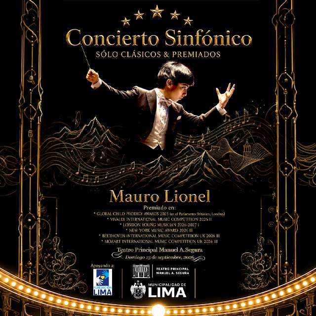 Concierto Sinfónico - Solo Clásicos y Premiados Mauro Lionel