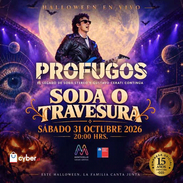 Imagen de la fuente — Prófugos - Soda o Travesura