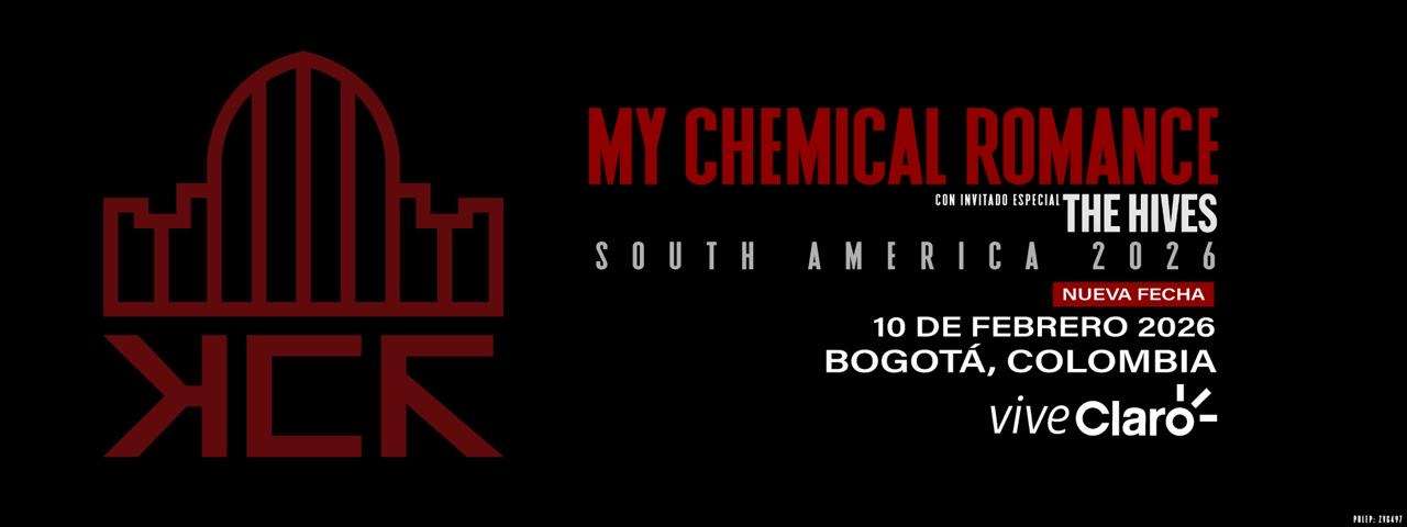 My Chemical Romance Bogotá 2026