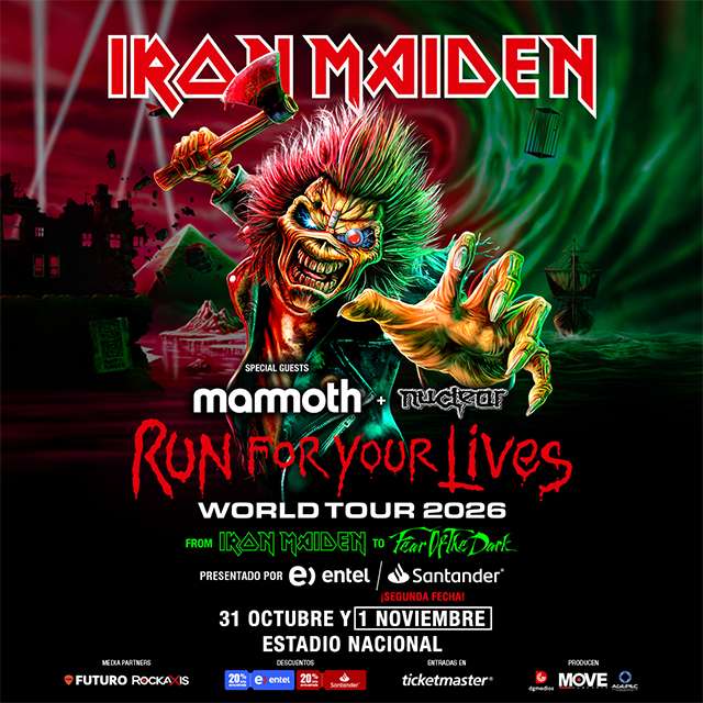 Iron Maiden, Estadio Nacional