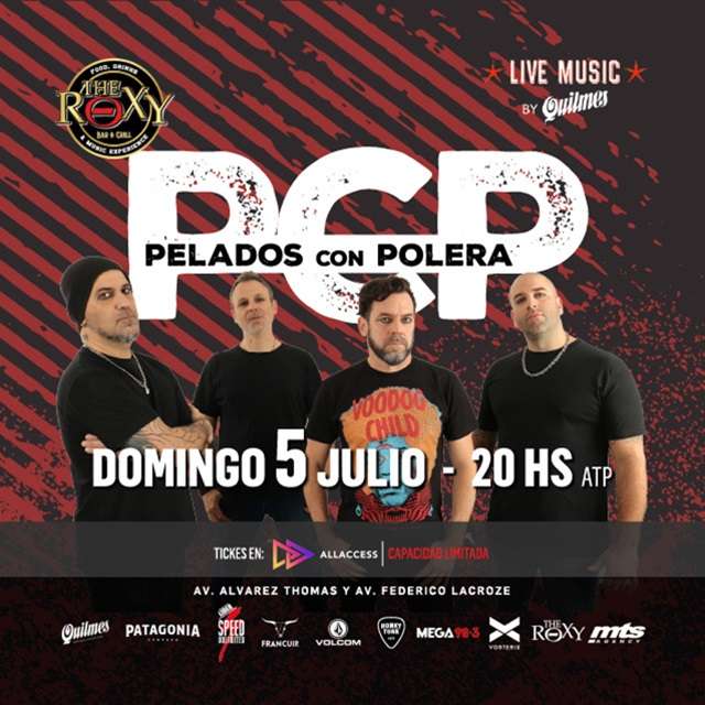 PELADOS CON POLERA - Domingo 5 de Julio 2026