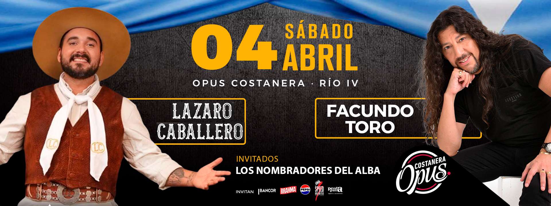 Lazaro Caballero y Facundo Toro