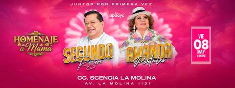 Homenaje a Mamá con Segundo Rosero y Amanda Portales