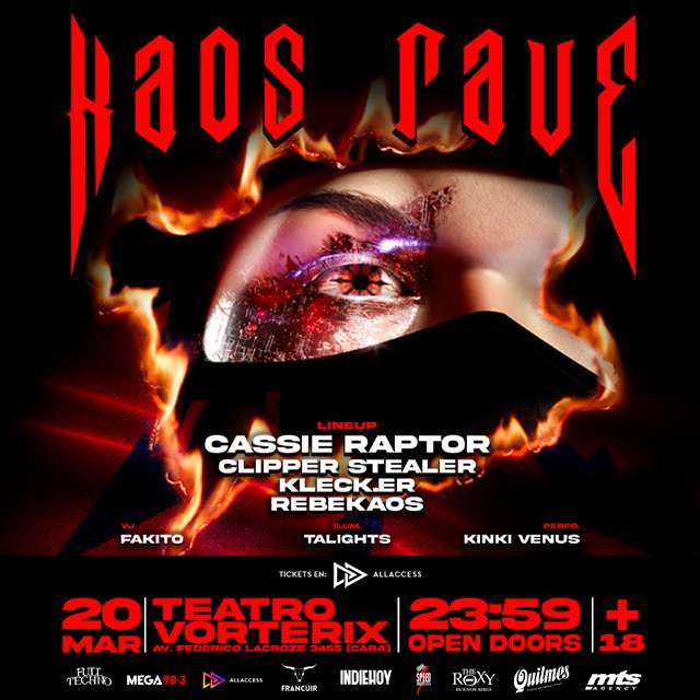 KAOS RAVE - 20 de Marzo