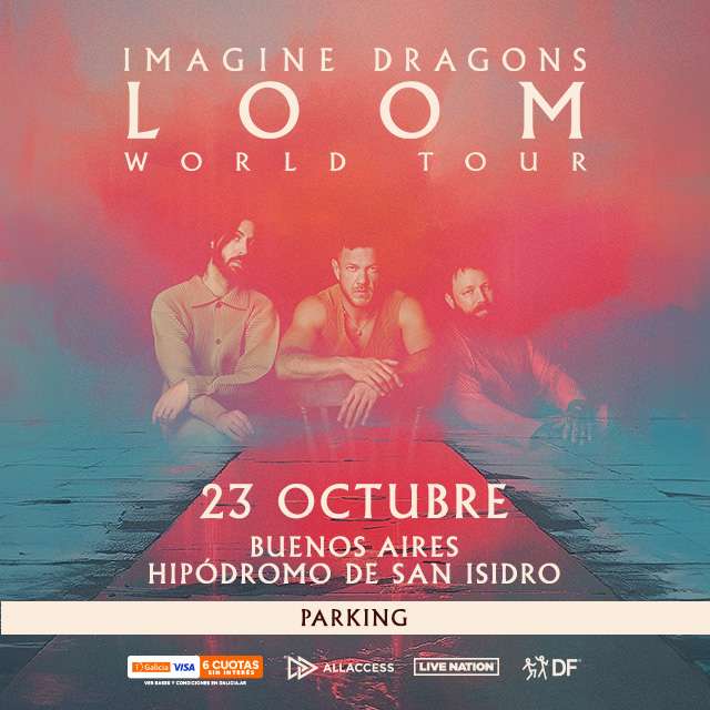 Estacionamiento Imagine Dragons en Hipodromo de San Isidro