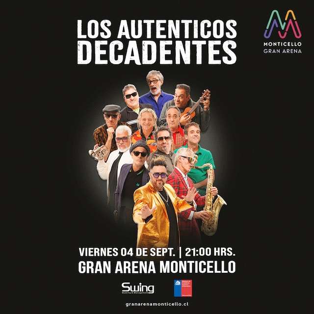 Los Autenticos Decadentes - 4 de Septiembre 2026