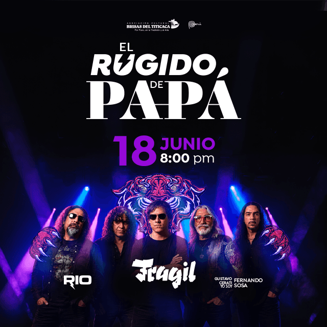Rugido de Papá en Asociación Cultural Brisas del Titicaca