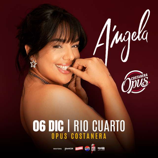 Angela Leiva - Opus Costanera - Rio Cuarto, Córdoba, 6 de diciembre, 2025