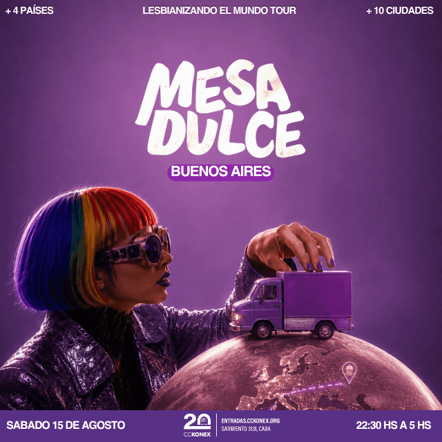 Mesa Dulce en Sala de las Columnas