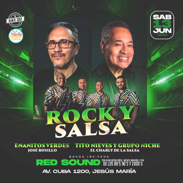 Rock y Salsa - 13 de Junio