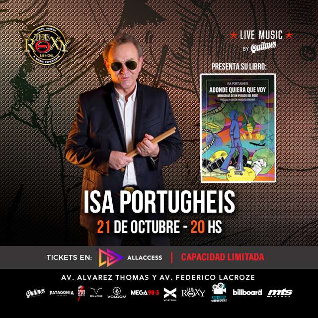 ISA PORTUGHEIS Presenta su libro "ADONDE QUIERA QUE VOY" en The Roxy Bar & Grill