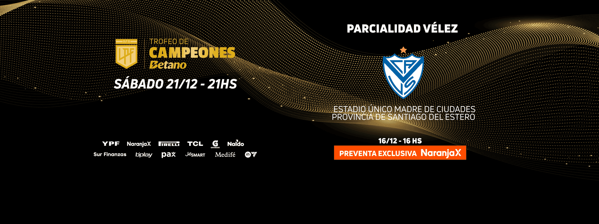 Vélez Sarsfield vs. Estudiantes (LP) - Trofeo de Campeones 2024