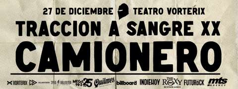 CAMIONERO - TRACCIÓN A SANGRE XX