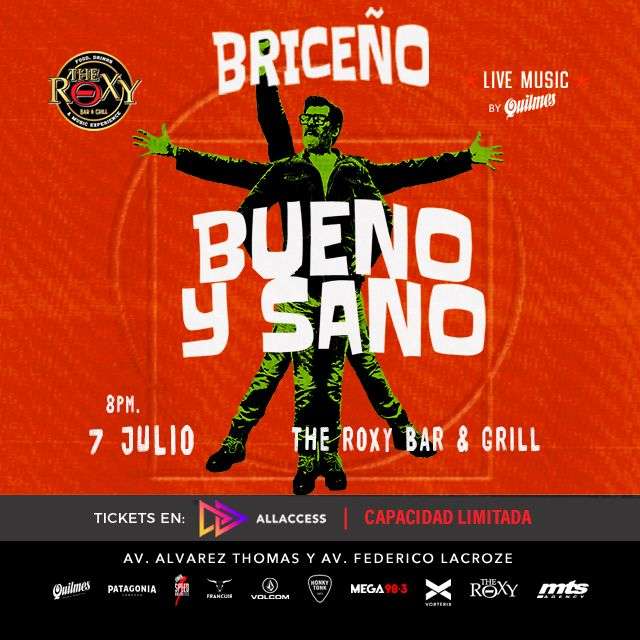 BRICEÑO BUENO Y BARATO en The Roxy Bar & Grill
