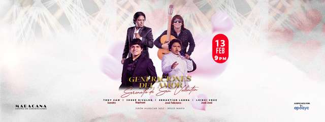 Generaciones del Amor en El Maracana